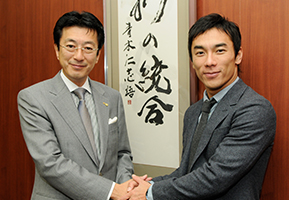 佐藤琢磨氏 × 青木仁志