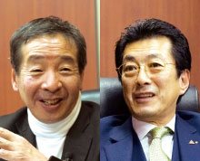 白石豊氏 × 青木仁志